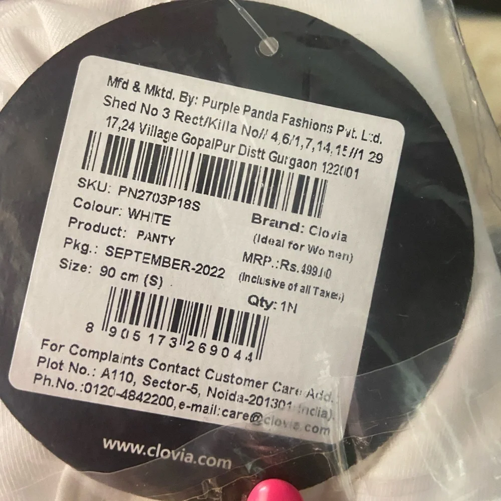 Pack of two CLOVIA panties NWT - Picture 2 of 4